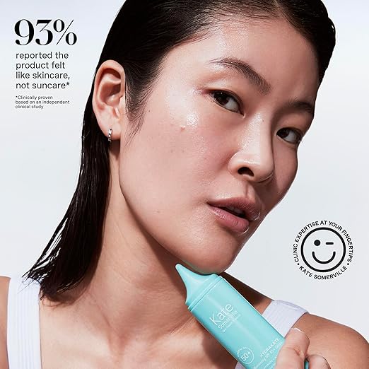 Kate Somerville HydraKate Illuminating Sunscreen Drops – Tinted SPF 50+ Mineral Sunscreen with Zinc Oxide Moisturizing &amp Anti-Aging Sun Protection 1.7 Fl Oz
