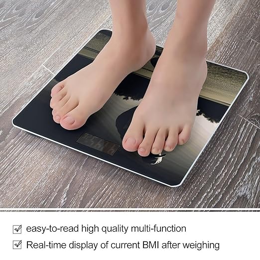 Golf Fitness Bathroom ScaleHighly Accurate Digital Weighing Machine for People Bright LED Display Weight Scale for The Aldult Home Use