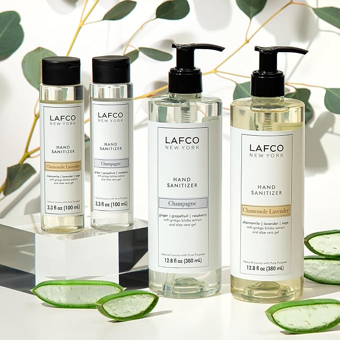 LAFCO New York Hand Sanitizer Champagne - 12.8 fl oz - Purifies &amp Hydrates - FDA Approved - Cruelty Free