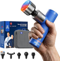 BOB AND BRAD A7 Pro Massage Gun with Heat &amp Cold Therapy for Back Pain &amp Recovery - 11mm Deep Tissue Portable Quiet Handheld Gun FSA-HSA Eligible with Case
