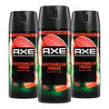 AXE Fine Fragrance Collection Body Spray Watermelon Freeze 3 Count 72 Hour Freshness Aluminum Free 2.9 oz