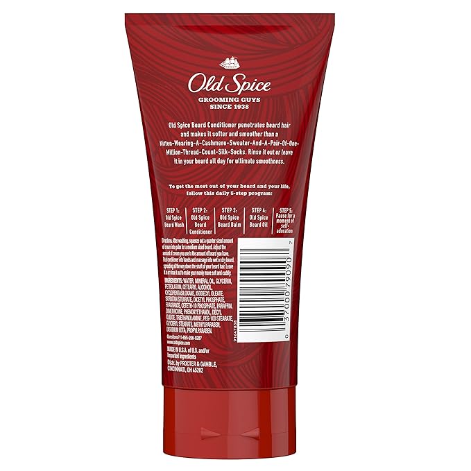 Old Spice Beard Leave In Conditioner for Men 5 Fl Oz