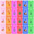 Dansib 24 Pack Hand Sanitizer Spray Bulk Travel Size Hand Sanitizer Mini Pocket Spray Gifts for Coworker Staff Teacher Holiday Favor(Bright24 Pcs)
