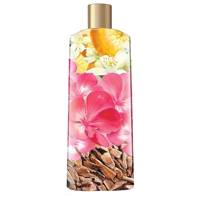 Caress Hydrating Body Wash For Noticeably Silky Soft Skin Daily Silk Extract &amp Floral Oil Essence 18 oz Pack of 6 pink