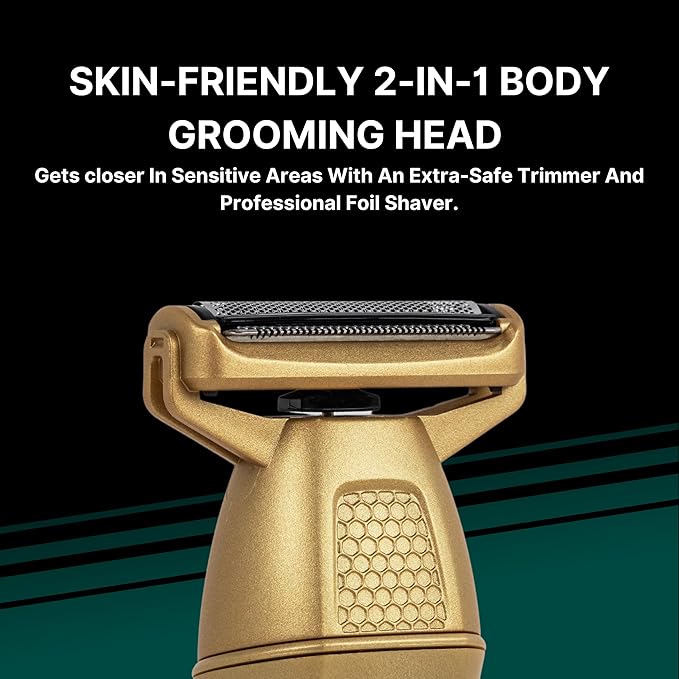 Conair Men All-in-One Trimmer for Men - Nose Hair Beard Mustache Body Hair Trimmer - 19 Piece Men's Grooming Kit for Manscaping- Showerproof - Rechargeable