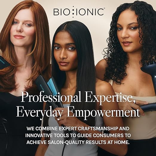 Bio Ionic Long Barrel Curling Iron with Moisture Heat Technology &amp NanoIonic MX Versatile Curling Wand - Multiple Barrel Sizes for Tight Classic Loose &amp Soft Curls