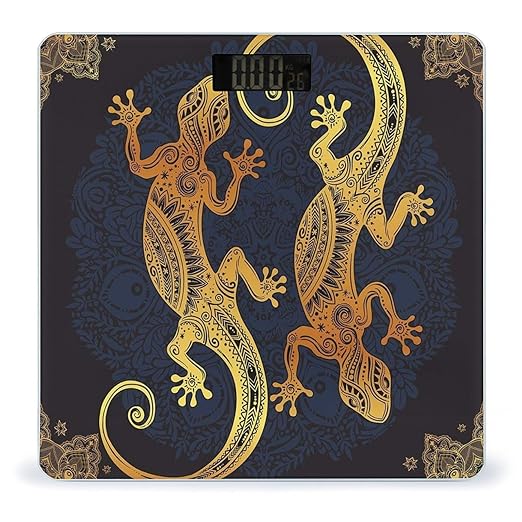 Gecko Lizards Scale for Body Weight Digital Bathroom Scale Precision Smart Weighing Scales with Clear LED Display Accurate High Precision Scales Weighing Machine