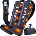 RIKE Pro Leg Compression Massager Fast Leg Recovery System for Athletes Runners Leg Massager for Circulation and Pain Relief Helpful for Muscle Relaxation Varicose Veins Cramps Edema