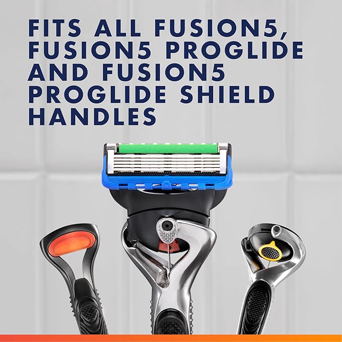 Gillette Fusion5 ProGlide Razor Refills for Men 10 Count + Fusion5 ProGlide Shield Refills 4 Count 14 Total Blade Refills