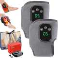 2026 Upgraded Triple Method Massager Portable Foot Massager with 3 Vibration Modes &amp 5 Heat Levels One Size Fits Most Triple Therapy Foot Massager for Pain Relief (2PC)