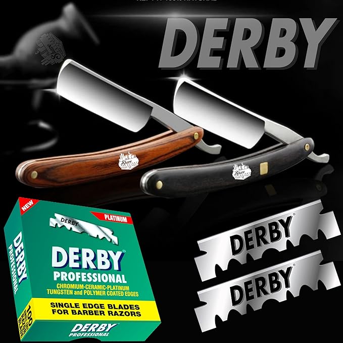 5000 Derby Professional Single Edge Razor Blades for straight razor