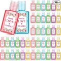 Gejoy 48 Pack Wedding Mini Hand Sanitizer Bulk Bridal Shower Hand Sanitizer for Guests Personalized Travel Size Thank You Gifts for Wedding Bridal Baby Shower Party Favors