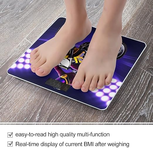 Automatic Switch Digital Bathroom Weighing Scale Smart Scale for Body Weight Cool Motorcycle Motocross Dirt Bike