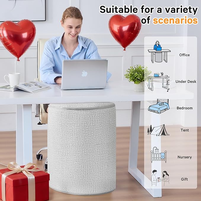Under Desk Heater &amp Space Heater for Indoor UseLeg Foot Feet Warmer For Office Home Quiet Small Portable Personal Office Heater AccessoriesEssentials Supplies For Women Men Gifts Large
