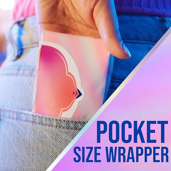 Always Pocket Feminine Pads with FlexFoamSize 1Regularwith WingsUnscented66 Count (Pack of 2)