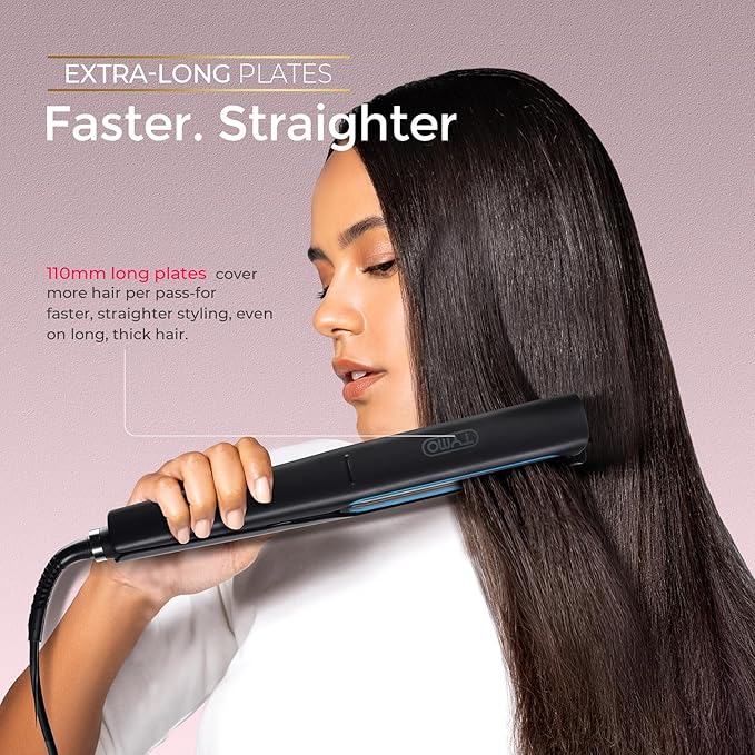 TYMO Ring Hair Straightener Brush + TYMO 2.0 Flat Iron Hair Straightener