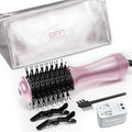 DAN Dual Voltage Hair Dryer Brush2 inch Blow Dryer Brush110V-120V/220V-240V Automatic Dual VoltagesmallBrush Hair dryers with Multifunctional Conversion Plugfor European and Travel Use