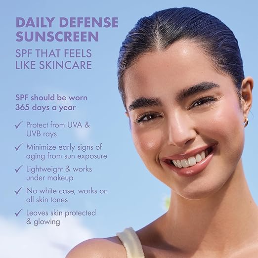 Isle of Paradise Daily Defense Body Mist SPF Invisible Hydrating Sunscreen Spray For Body Broad Spectrum UVA/UVB Protection Water-Resistant Fast-Absorbing Formula 6 fl. oz/177 ml Bottle