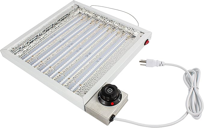 Red Light Therapy Device Red NIR 660/850nm w 1X1Ft 50W High-Power Clinical Grade LEDs Great for Improve Sleep/Pain Relief/Skin Healthy/Anti-Aging/Energy/Recover (1X1Ft/50W)