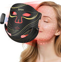 Wireless Red Light Therapy Mask for Face with 104 LEDs &amp 4 Modes – Anti-Wrinkle &amp Acne Treatment for Full Face Chin &amp Jawline Portable for Home &amp Travel Use Ideal Skincare Gifts for