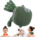 Neck Massager with Heat and 4D Shiatsu Deep Tissue Kneading for Neck and Shoulder Pain Relief Cordless Portable and Rechargeable Neck Massager Suitable for Home Office and Travel