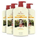 Old Spice Cleansing Body Wash for Men 24/7 Shower Fresh with Lasting Scent Restore &amp Renew Gentle on Skin Vitamin B3 Moisturize with Shea Butter Scent 30 oz (Pack of 4)