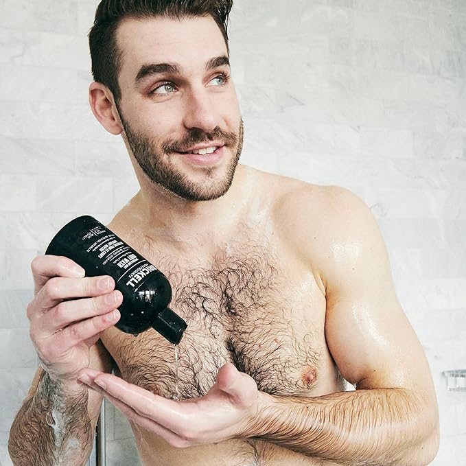 Brickell Men's Invigorating Mint Body Wash for Men Natural and Organic Deep Cleaning Shower Gel with Aloe Glycerin and Jojoba Sulfate Free 16 Ounce Scented