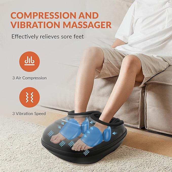 CILI Foot Massager &amp Lumbar Support Pillow