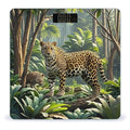 Animal Leopard Print Jungle Scale for Body Weight Smart Scales Digital Bathroom Scale High Precision Weighing Scales with Large Display Weighing Machine for People