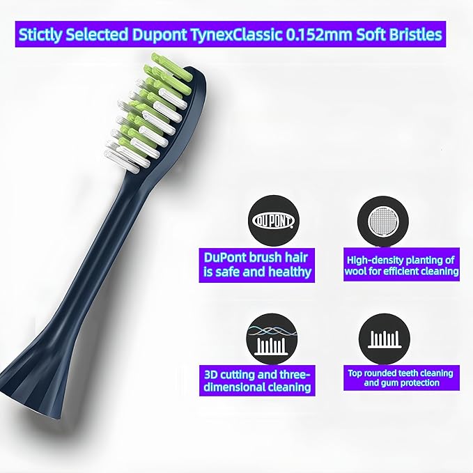 Electric Toothbrush Accessory Toothbrush Head. Compatible for Philips HY1100 HY1200 BH1022 ONE110 Series Electric Toothbrush(4pcs Pink) ﻿
