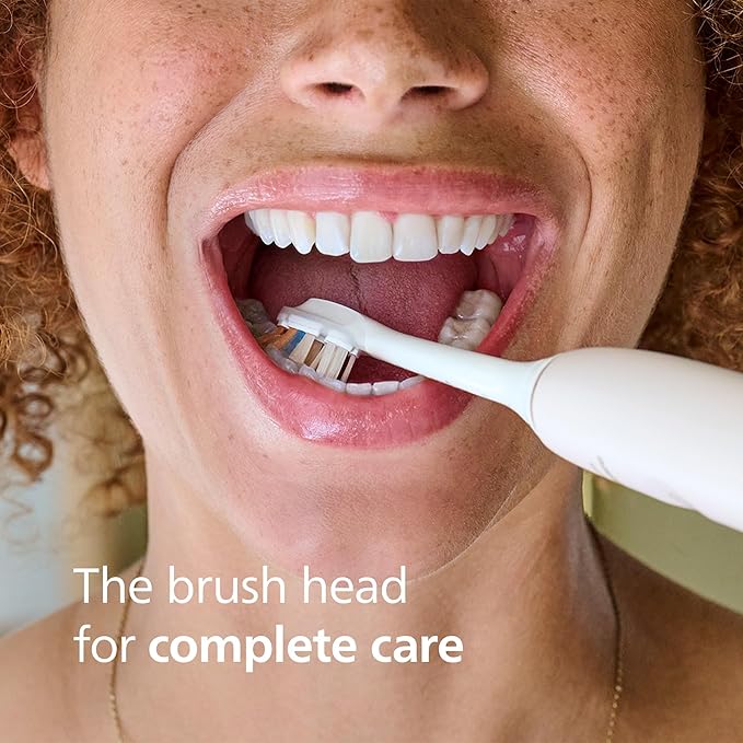 Philips Sonicare A3 All-in-One - Genuine Replacement Electric Toothbrush Heads White 2 Pack HX9092/77