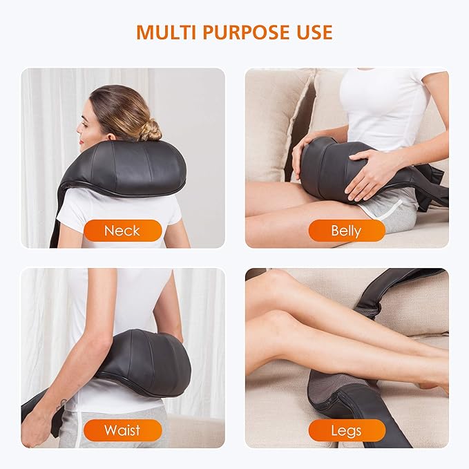 Snailax Neck Massager and Foot Massager Bundle