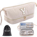 Shark FlexStyle/SmoothStyle Personalized Hair Dryer Case Double-Layer Travel Organizer with Hair Dryer Bag - Air Wrap Dryer Flat Curling Iron Case