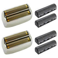2-Pack Replacement Foil and Cutters Compatible for BaBylisPRO Double Foil Shaver Replacement Foil Compatible for BaBylisPRO FXFS2 Shaver - Silver