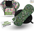 Organic Cotton Reusable Panty Liners for Women &amp Teens (Small 7-Pack) – 100% Breathable &amp High-Temp Washable Cloth Panty Liners for Vaginal Discharge only – Gentle on Skin Stay Fresh &amp Dr