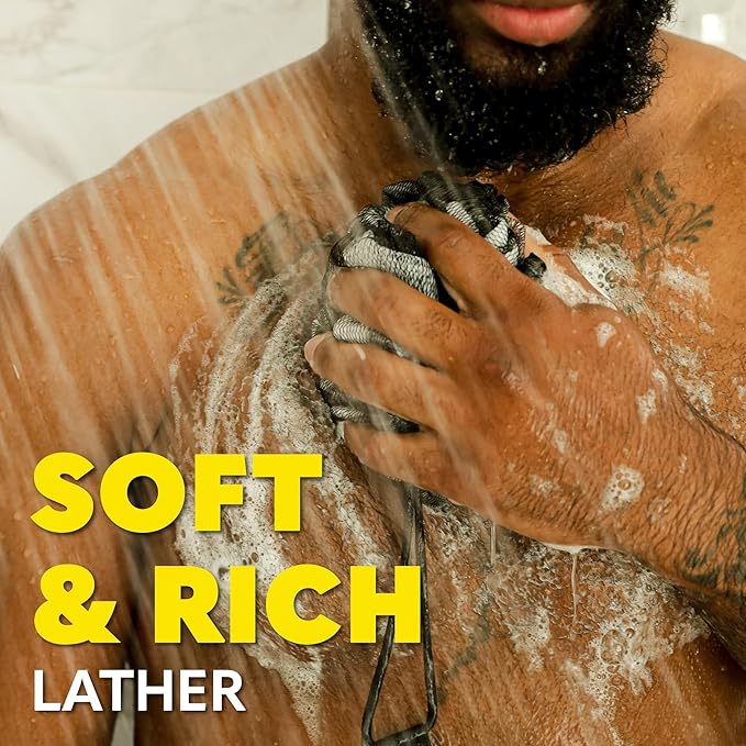 The Beard Club Fresh Water Body Wash: Invigorating All-in-One Shower Gel for Men Deep Cleansing &amp Moisturizing Formula Sulfate-Free with Natural Essential Oils 4 fl oz (Pack of 2)