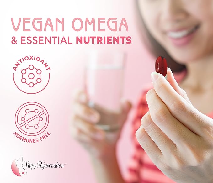 Wet by Nature | 60 Pills | Natural Feminine Hydration for Menopause Support &amp Lasting Comfort | Estrogen-Free Daily Oral Supplement to Help Relieve Vaginal Dryness Burning &amp Itching