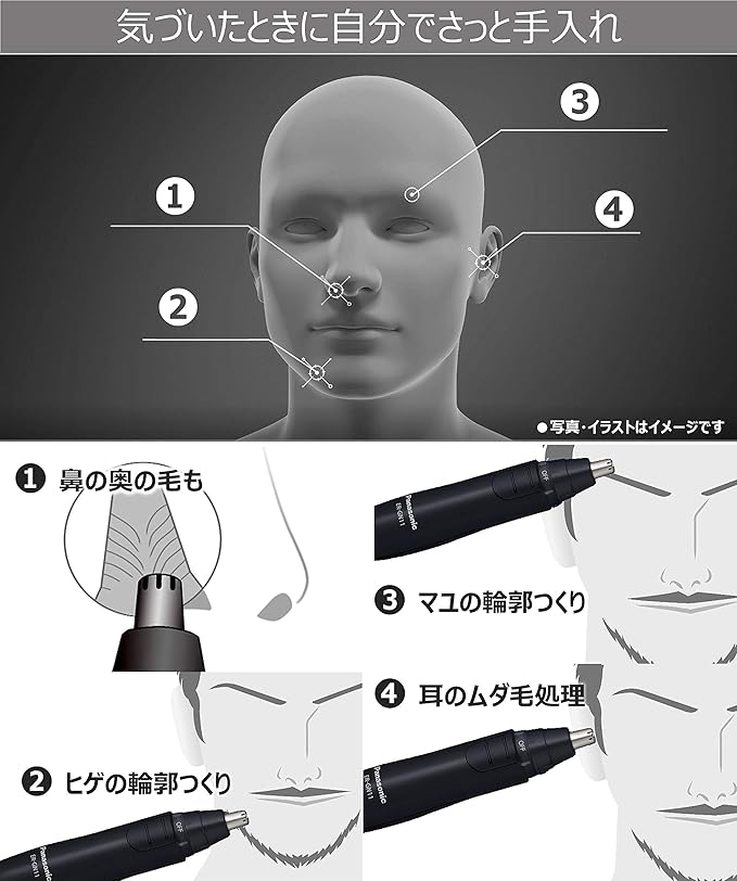 Panasonic ER-GN11-W etiquette cutter