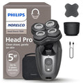 Philips Norelco Head Shaver Pro 7000 Series - Electric Shaver for Men and Women 360° Flexing Head &amp ComfortCut Blades for Clean Shave Gentle on Skin Model HS7980/40