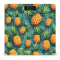 Women's Digital Bathroom Weighing Scale Automatic Switch Energy Saving Scale Smart Scale for Body Weight Tropical Palm Leaves Pineapples