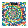Colorful Spiral Tie Dye Scale for Body Weight Smart Scales Digital Bathroom Scale High Precision Weighing Scales with Large Display Weighing Machine for People