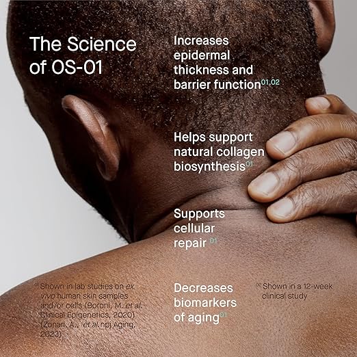 OneSkin FACE SPF OS-01 Peptide Broad Spectrum SPF 30+ Mineral Sunscreen- Scientifically Proven to Protect Skin from UV Aging Includes Potent Antioxidants For All Skin Types Including Sensitive Skin