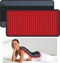 Red Light Therapy Pad for Body 242 LEDs Infrared Red Light Therapy Belt for Back Shoulder Neck and Leg 24’’ x 12’’Large Size Infrared Heating Pad with Adjustable Strap Home Office Use