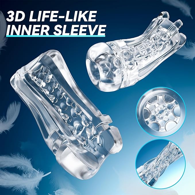 2025 Male Masterburbatar Hands Free with 7 Thrusting 7 Sucking Heating Vibration Modes Blowjobob Machine for Man Pocket Puzzy Male Mastusbafor Automatic Tight Viboators Sleeve Hoodies DYY11210