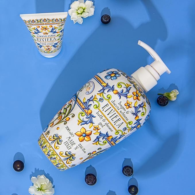 LE MAIOLICA BATH AND SHOWER FOAM 700ML RIVIERA