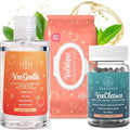 VeeFresh VeeCare Bundle - A Convenient Feminine Care Bundle for Any-Time Freshness &amp Odor Control - VeeCleanse Boric Acid Suppositories + VeeGentle Feminine Wash + VeeWipes ACV for Intimate pH Bal