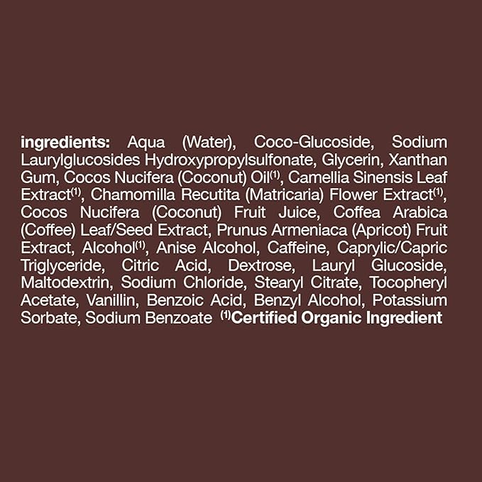 Alba Botanica Very Emollient Bath &amp Shower Gel Coconut Rescue 32 oz.