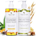 Tree to Tub Citrus Body Wash and Lotion for Dry Skin &amp Sensitive Skin pH Balanced Moisturizing Body Wash Fragrance Free Sensitive Skin Lotion for Women &amp Men