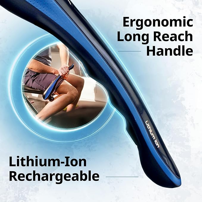 Wahl Lithium-Ion Deep Tissue Percussion Handheld Massager for Muscles Back Neck Shoulder Pain Relief Cordless Adjustable Intensity Long Battery Life FSA Eligible Model 4232