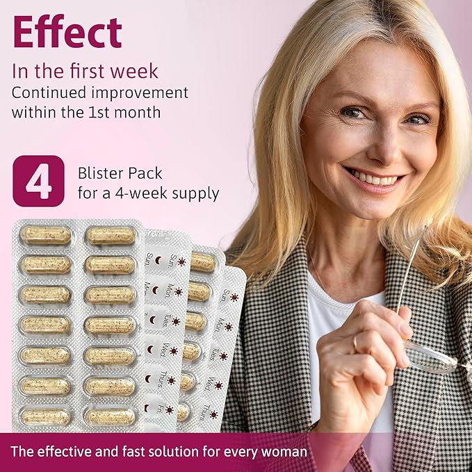 Femarelle® Recharge – Menopause Supplement for Women - Clinically Proven Menopause Relief - Hot Flashes Night Sweats Sleep &amp Libido Support Within 1st Month Gluten-Free GMO-Free &amp Hormone